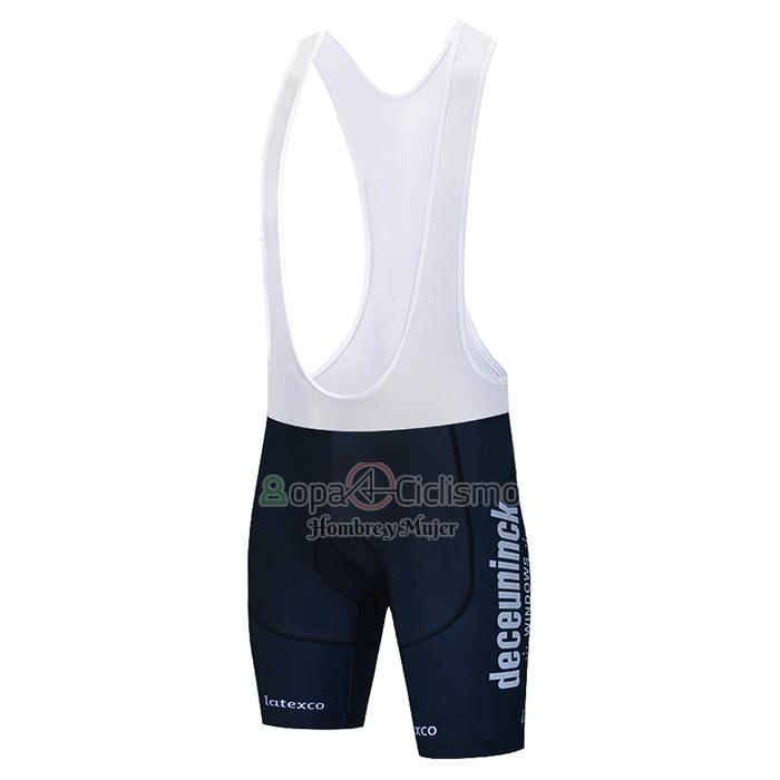 Deceuninck Quick Step Ropa Ciclismo Culotte Corto 2021 Mangas Cortas Azul Violeta